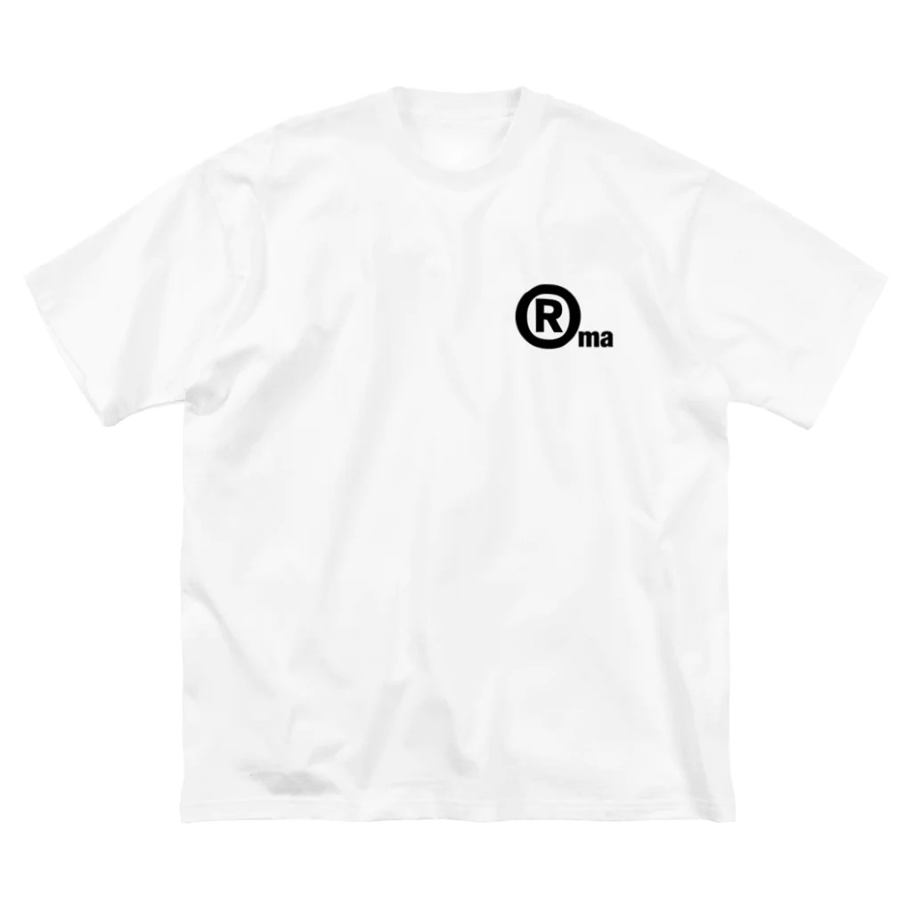 ローマ字のローマ字 ビッグシルエットTシャツ