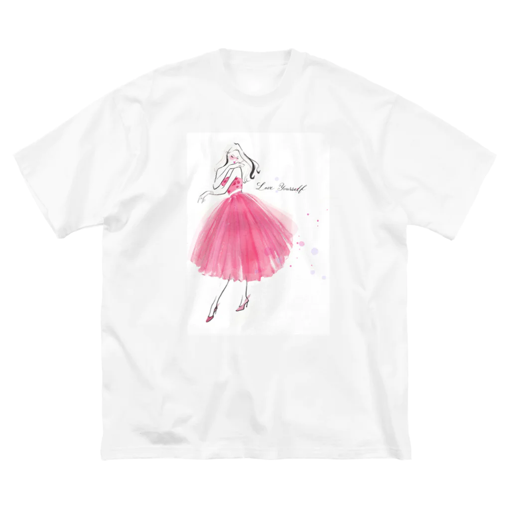 Jojo Yan | A Fashion IllustratorのBe yourself Big T-Shirt