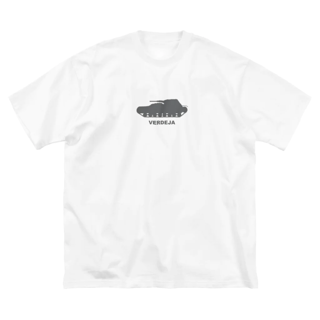 puikkoのベルデハ（グレー） ビッグシルエットTシャツ