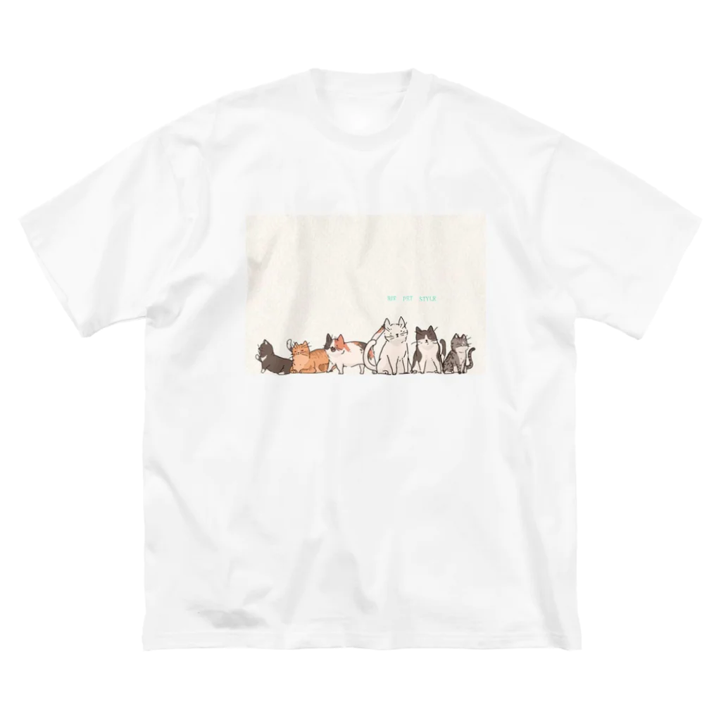 RIE りえのRIEPETSTYLE no.1 ビッグシルエットTシャツ