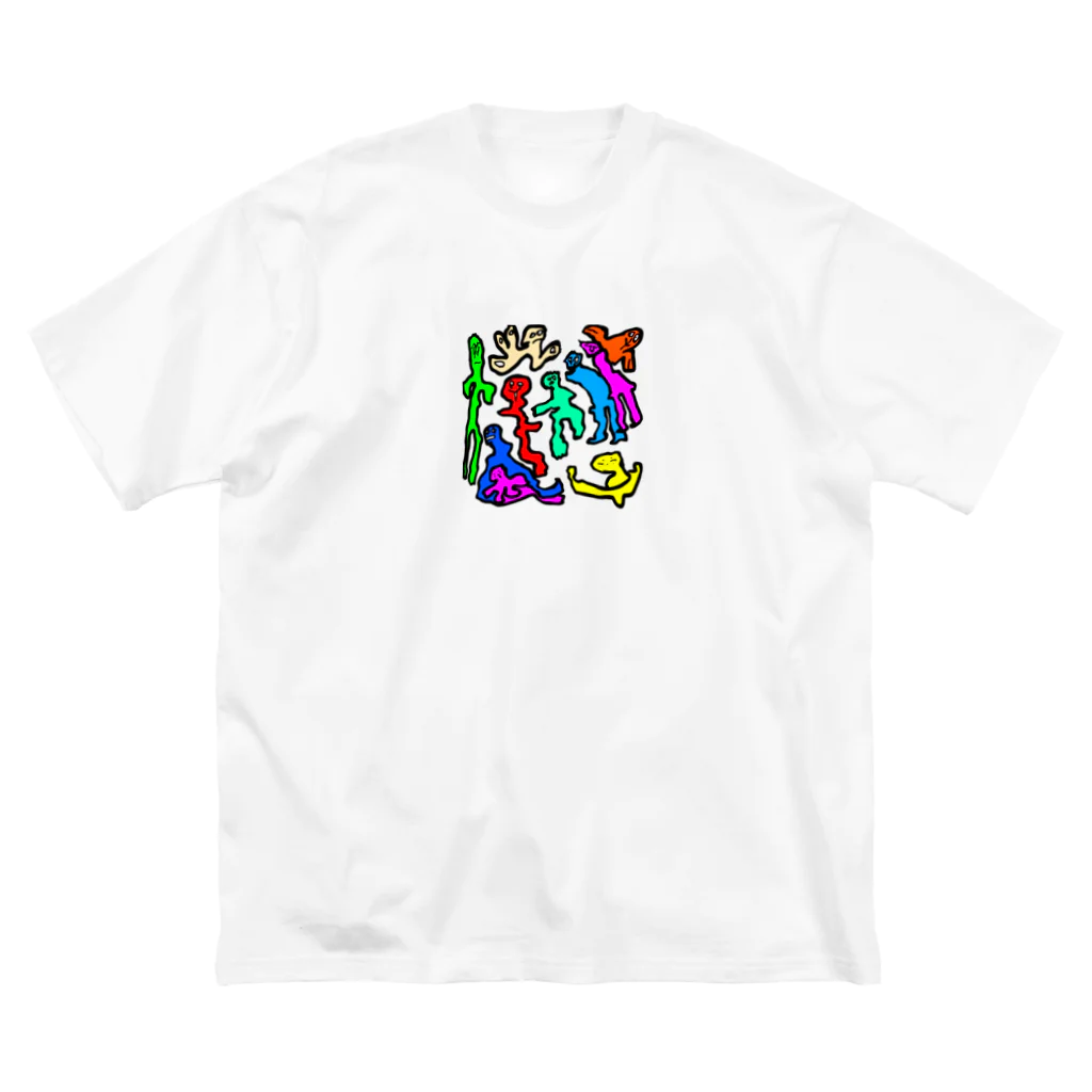 ユウユウオブジサンのハスダクリーチャー002 Big T-Shirt