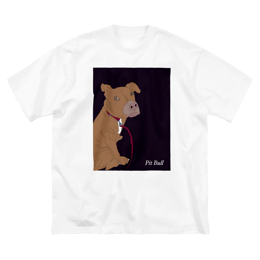 lucyのAmerican Pit Bull Terrier Big T-Shirt