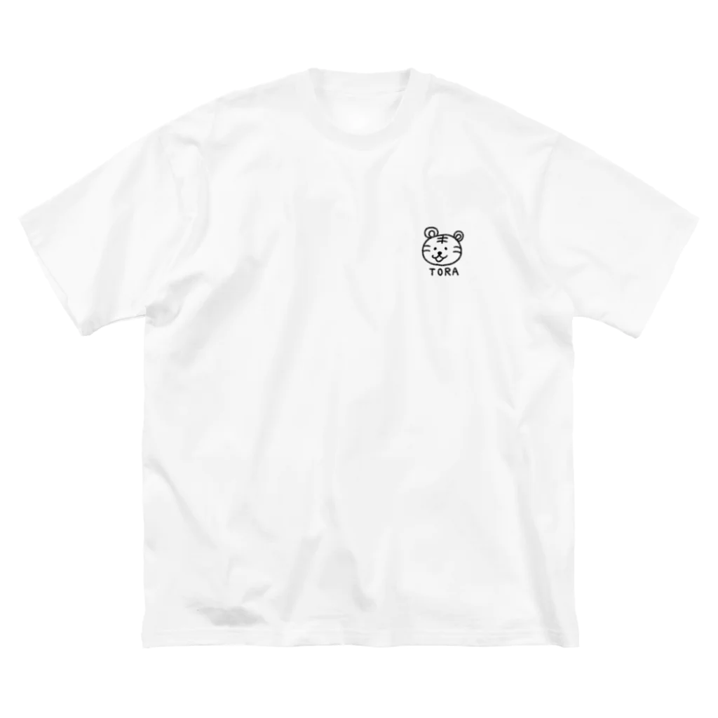 tora_tora_shopのトラトラくん ビッグシルエットTシャツ