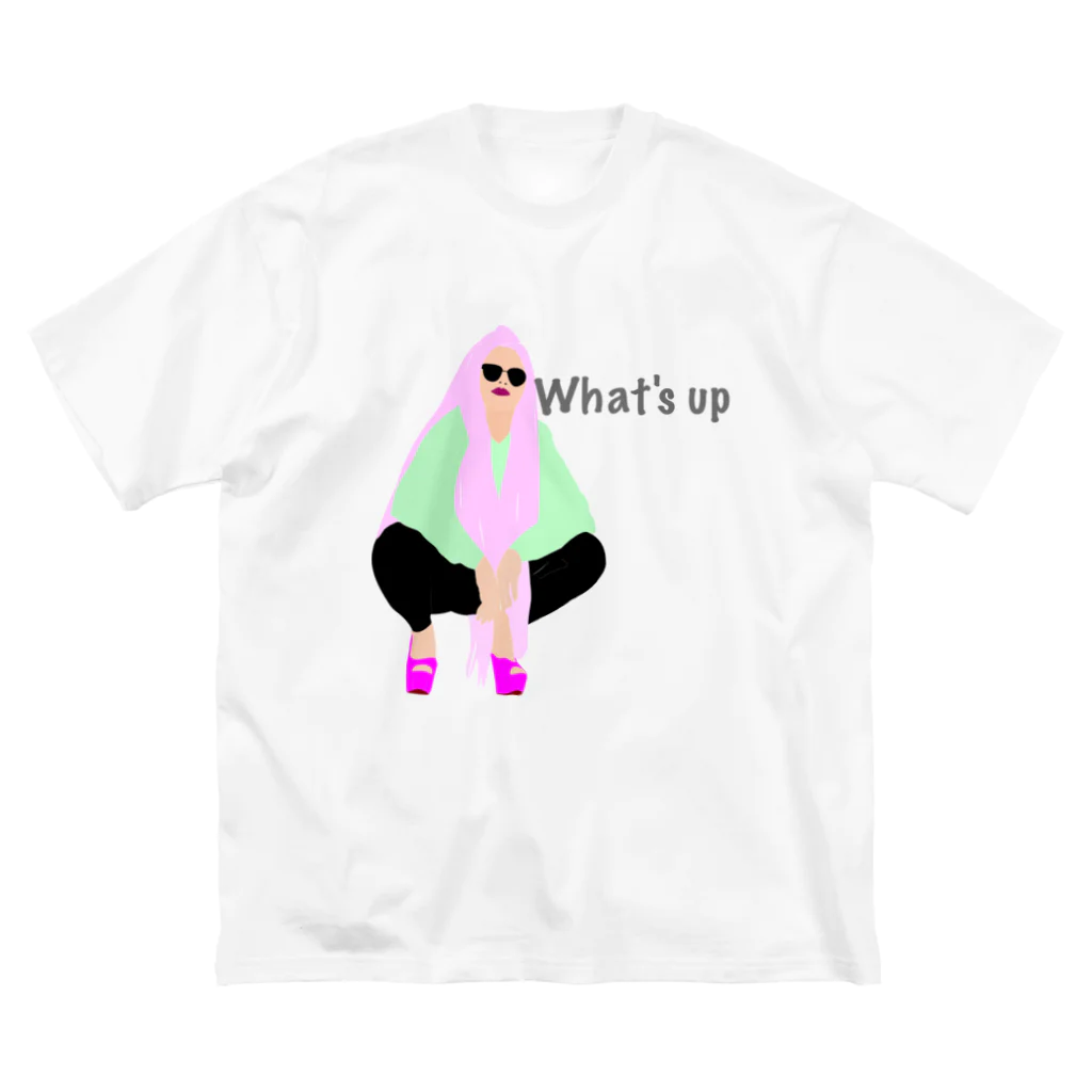 RainbowTokyoのWhat’s up  ビッグシルエットTシャツ