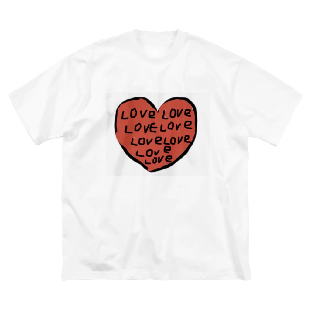 mamaladejamのラブがいっぱい♡ラブパーカー Big T-Shirt