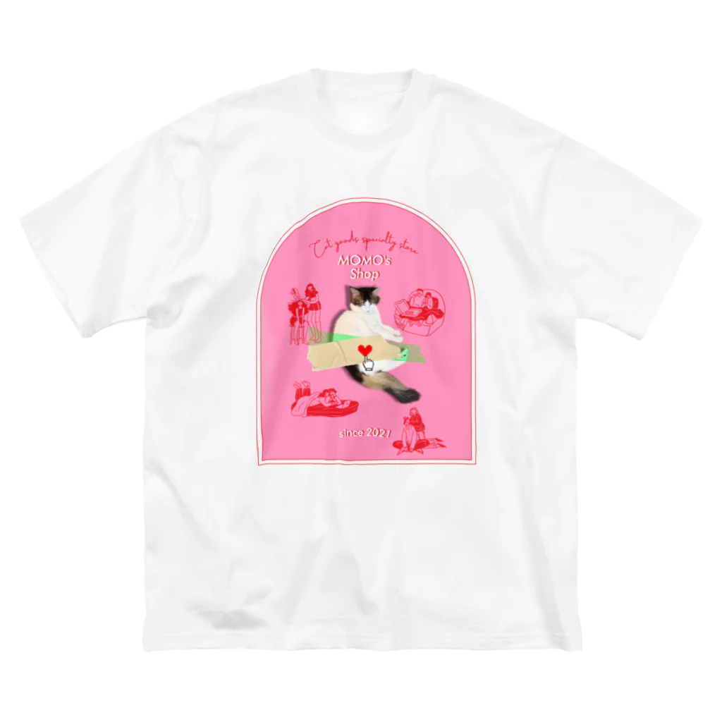 𝙈𝙊𝙈𝙊'𝙨 𝙎𝙝𝙤𝙥のMOMO's Shop@2022 ビッグシルエットTシャツ