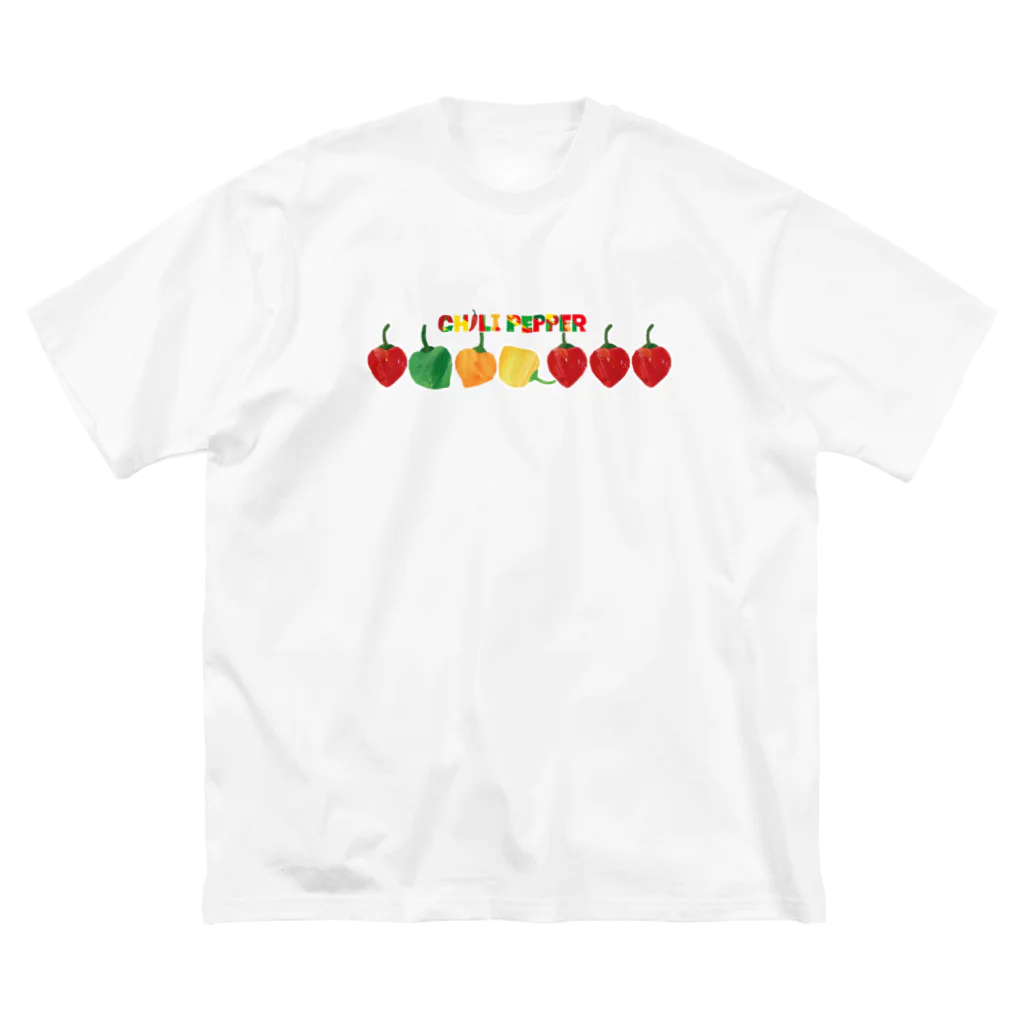 sin-Chilipepperのチリペッパー ビッグシルエットTシャツ