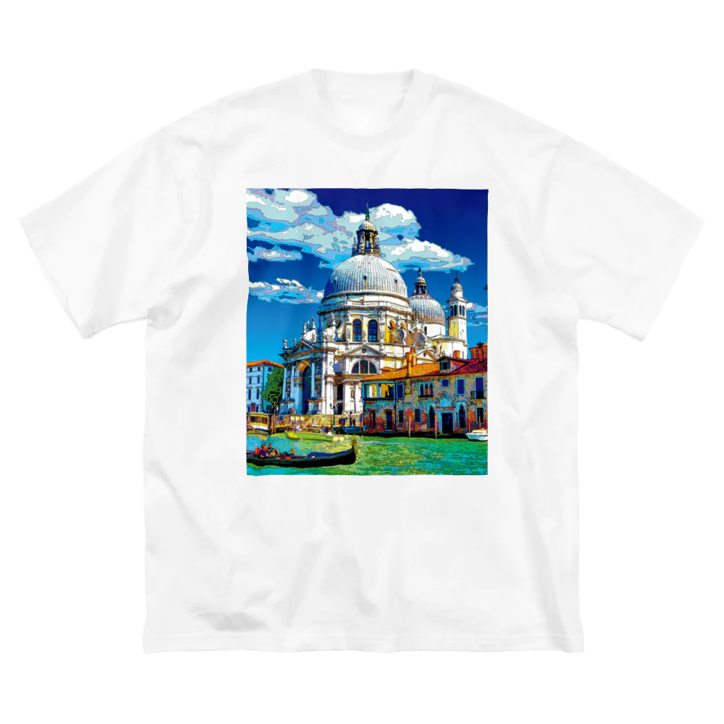 GALLERY misutawoのイタリア サンタ・マリア・デッラ・サルーテ聖堂 ビッグシルエットTシャツ