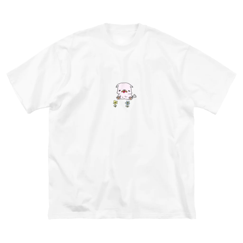 日の大和のぺーすけ のんびり ビッグシルエットTシャツ