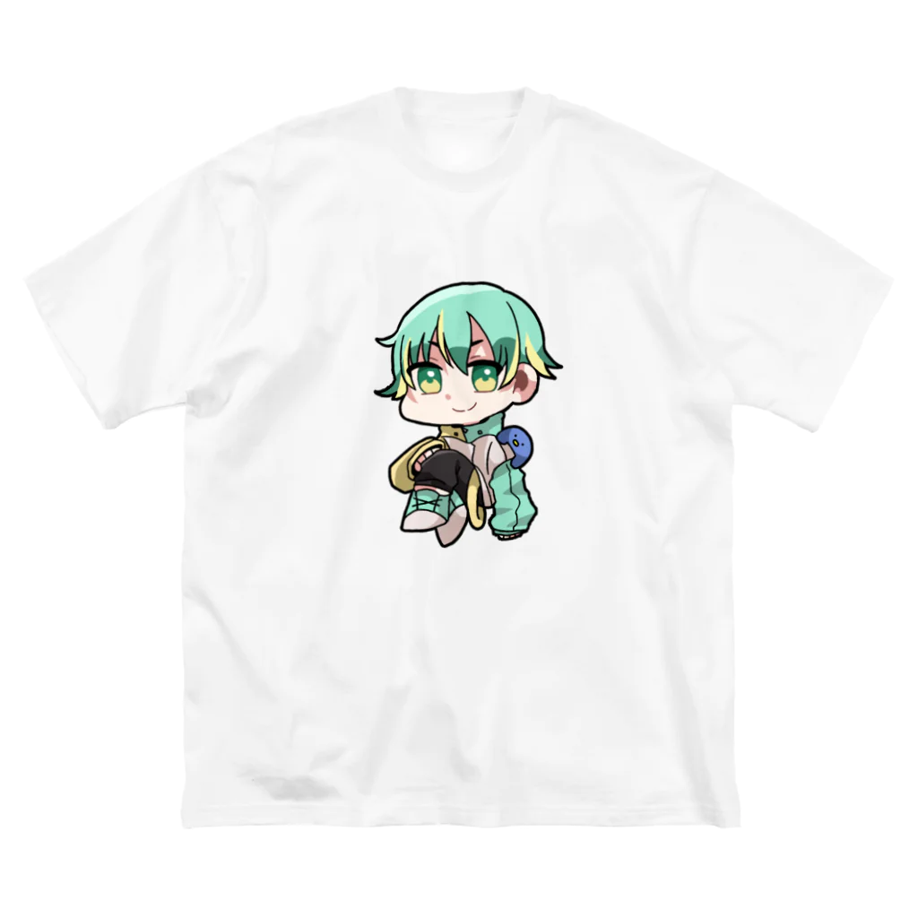 みぎてんのみぎてんめちゃかわ ビッグシルエットTシャツ