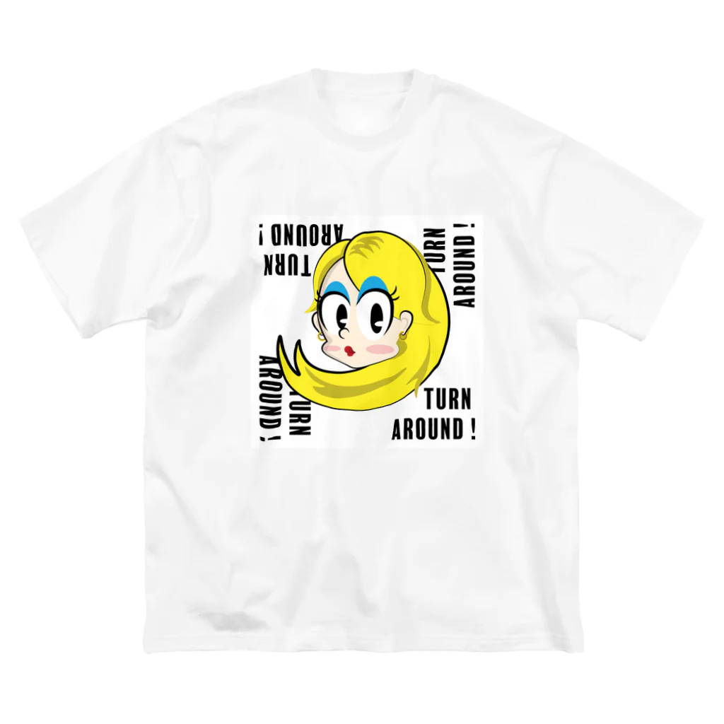 MobShopのTURN AROUND! ビッグシルエットTシャツ