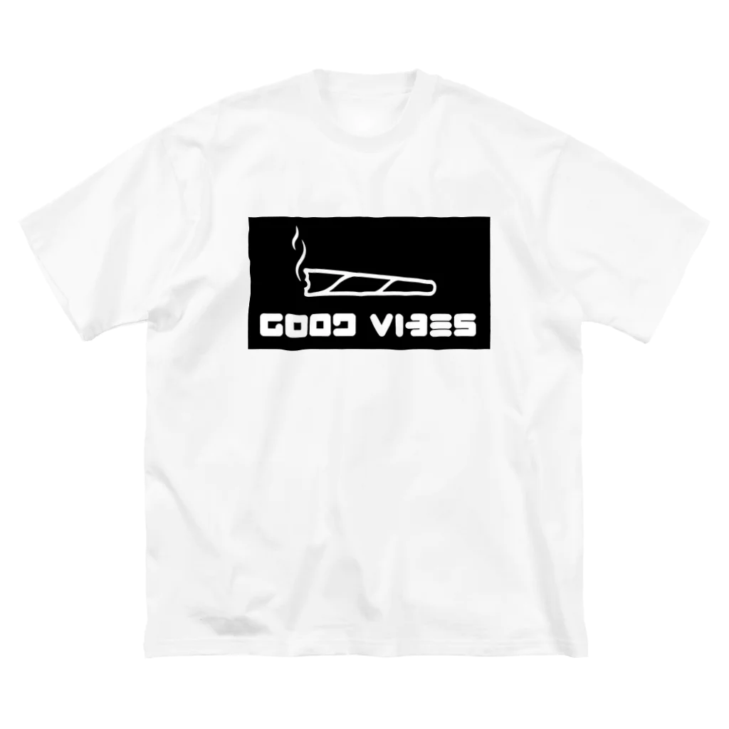 GainaのGood Vibes ビッグシルエットTシャツ