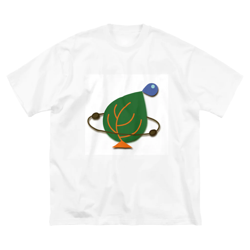 PlantsPlanetぷらぷらのrogo ビッグシルエットTシャツ