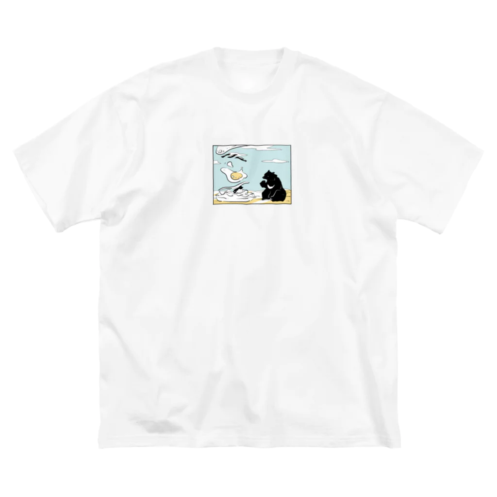 ナイロドノのバーガーの降る昼 Big T-Shirt