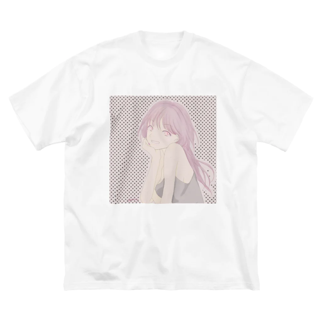 tomotiveのPinkgirl Big T-Shirt