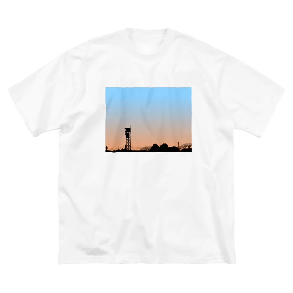 とんとんの競馬場　監視塔のある風景　カラー Big T-Shirt