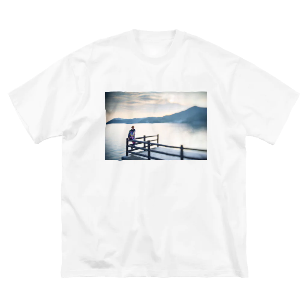 Ryuichi Matsuokaの「この才能で生きていく」Tシャツ 루즈핏 티셔츠