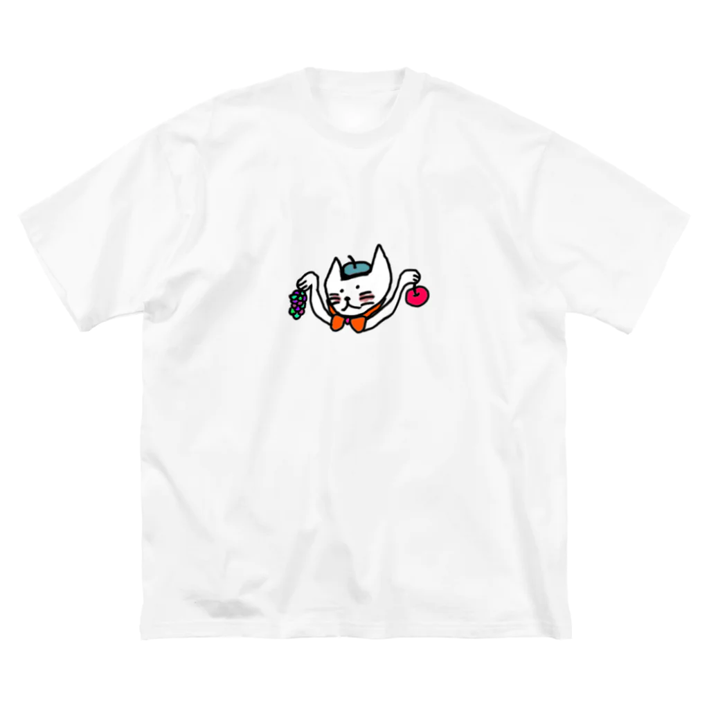 NeconekoのNeconeko フルーツ ビックシルエットTシャツ Big T-Shirt