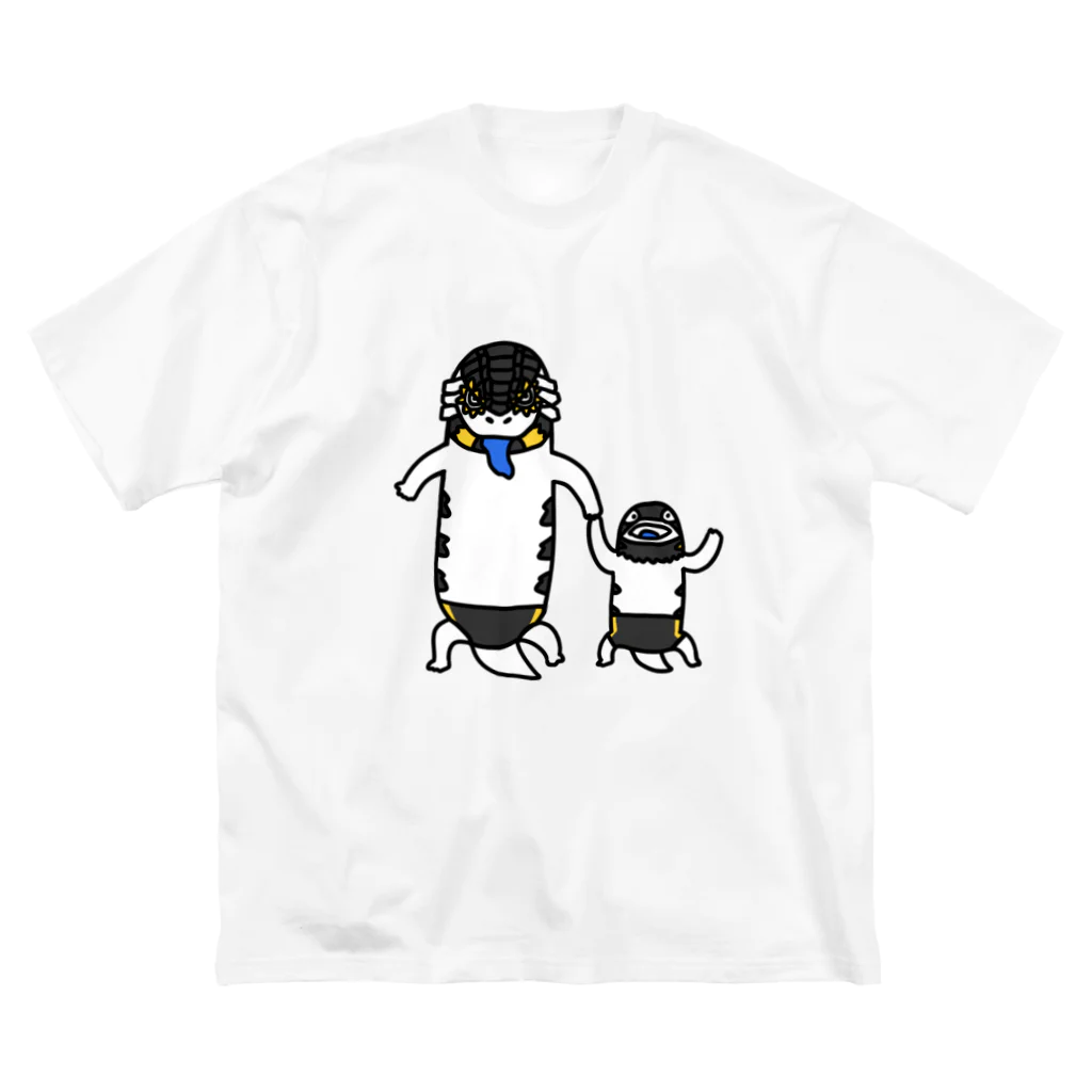 MASKEDとかげのMASKEDアオジタ威嚇のすがた Big T-Shirt