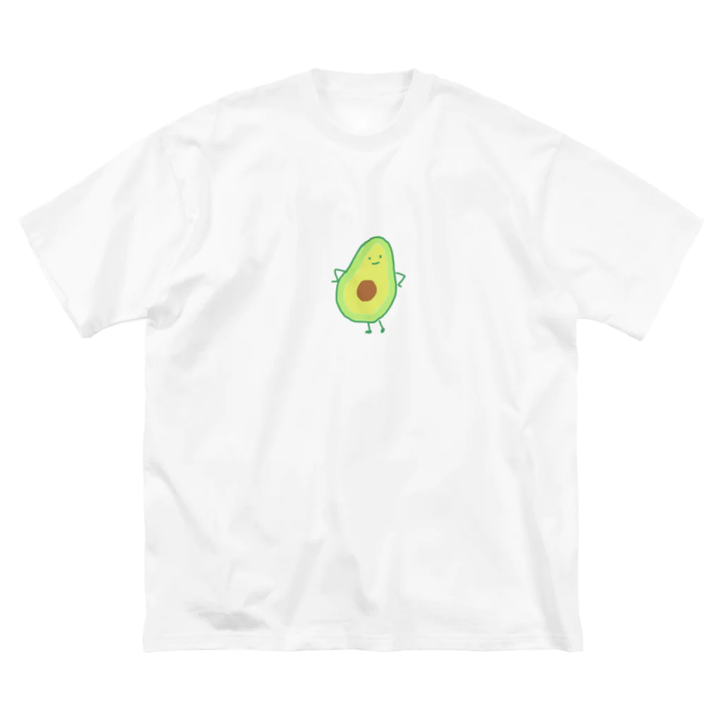 avocadotのアボカドさん ビッグシルエットTシャツ