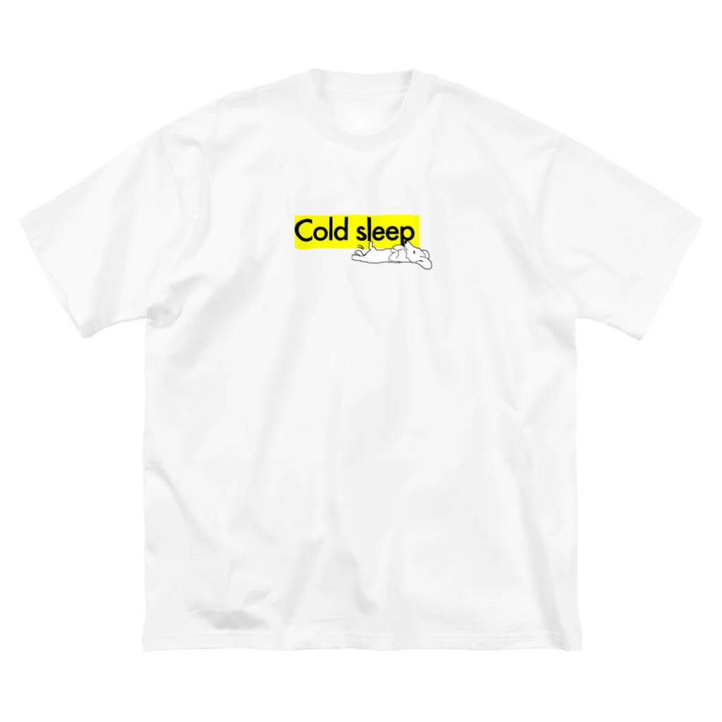 SleepDOGのコールドスリープ ビッグシルエットTシャツ