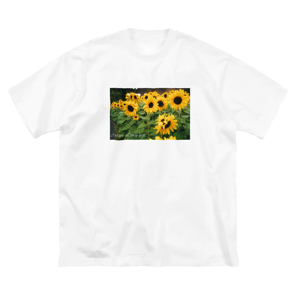 蒼月 イルのSunflower ビッグシルエットTシャツ