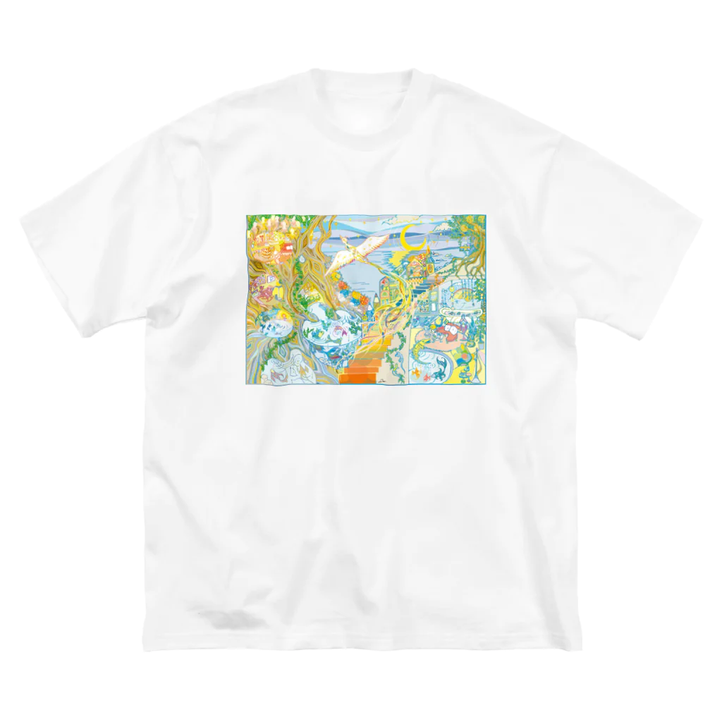 ◆◆◆◆ OCO's SHOP ◆◆◆◆【POP ART】の🌈life@ ビッグシルエットTシャツ