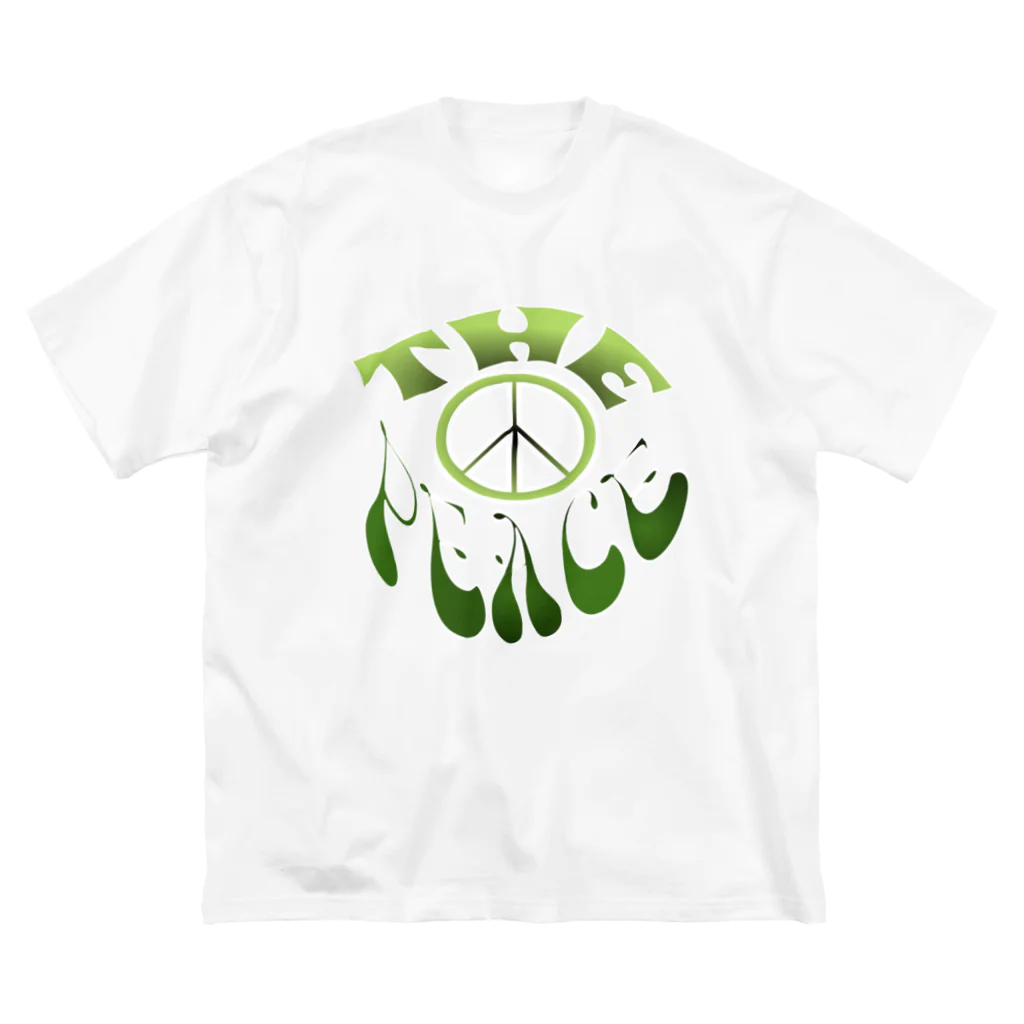 Pat's WorksのTHE PEACE! ビッグシルエットTシャツ