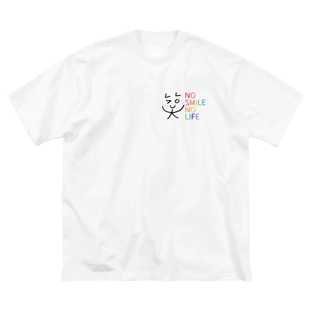 かおかおのNO SMILE NO LIFE Big T-Shirt