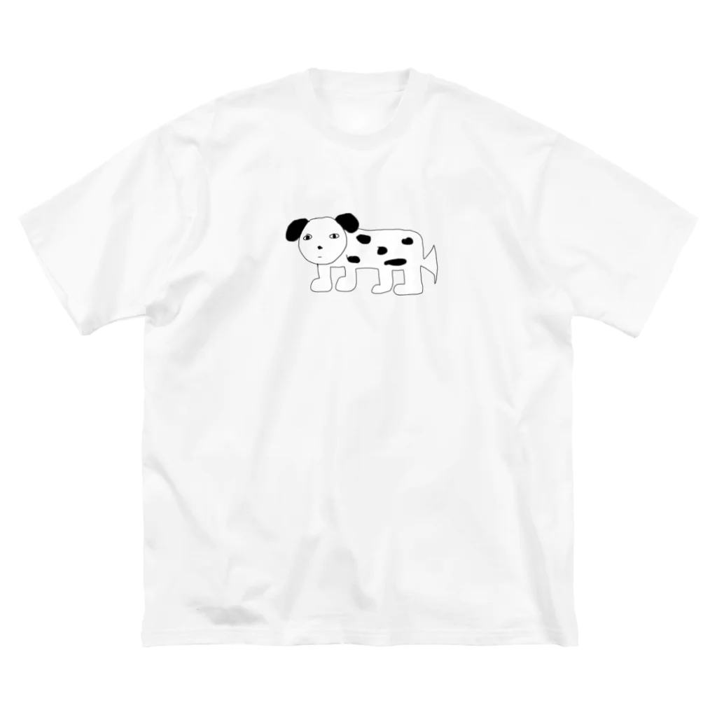 音森コウ🎧🦇のばかでかいぬ ビッグシルエットTシャツ