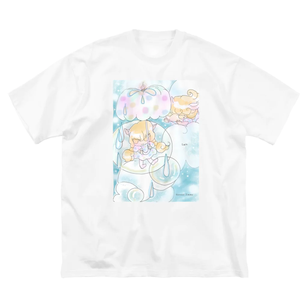 Nonoji JのLain ビッグシルエットTシャツ