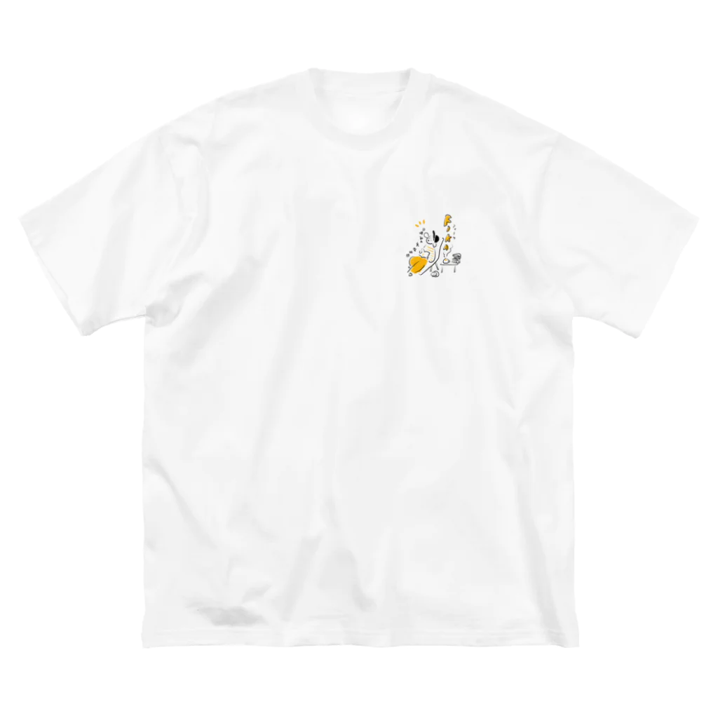 あまねやの日曜朝の充電時間FIKA ビッグシルエットTシャツ