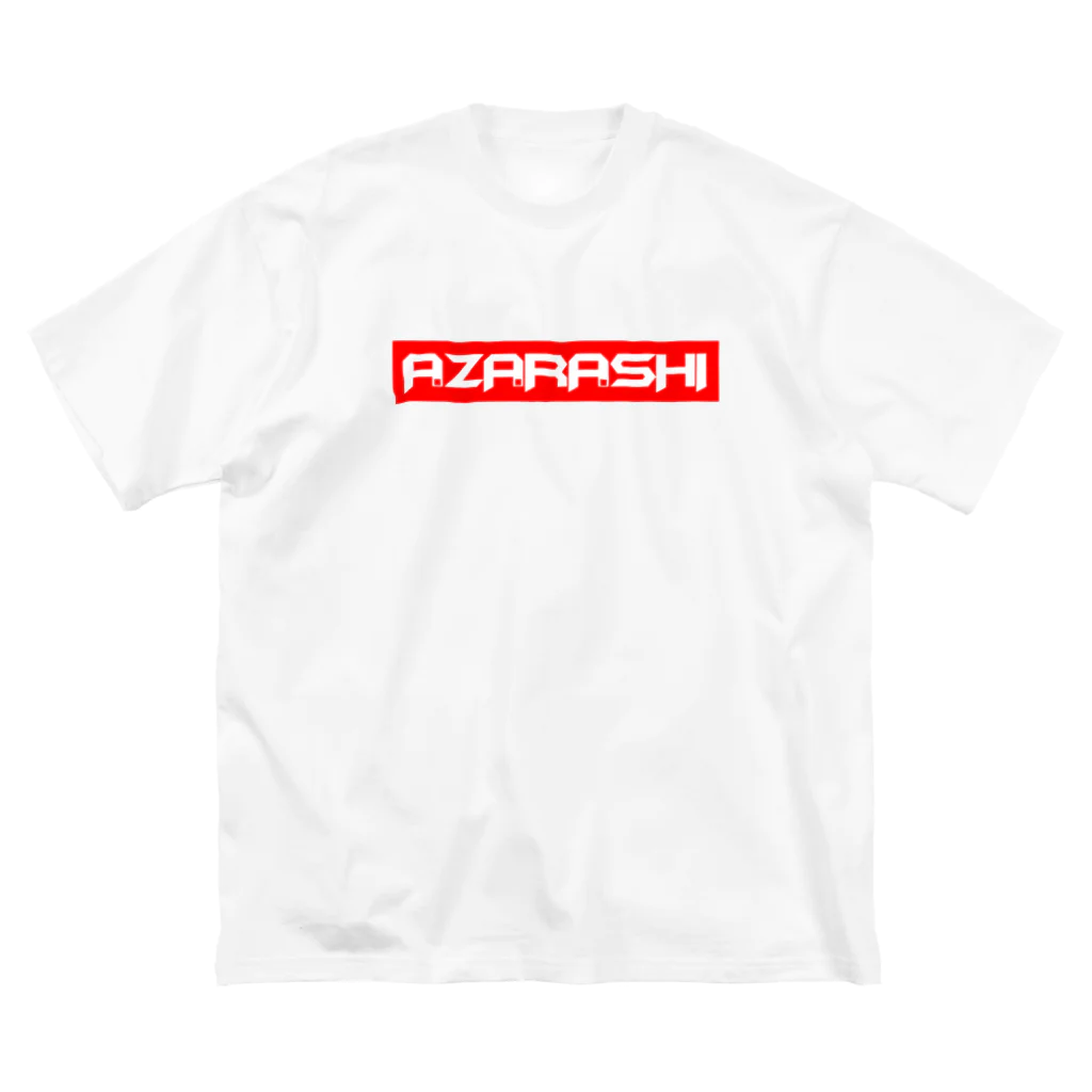 A.ZA.RA.SHI OFFICIAL SHOPのA.ZA.RA.SHI BOXロゴ Big T-Shirt