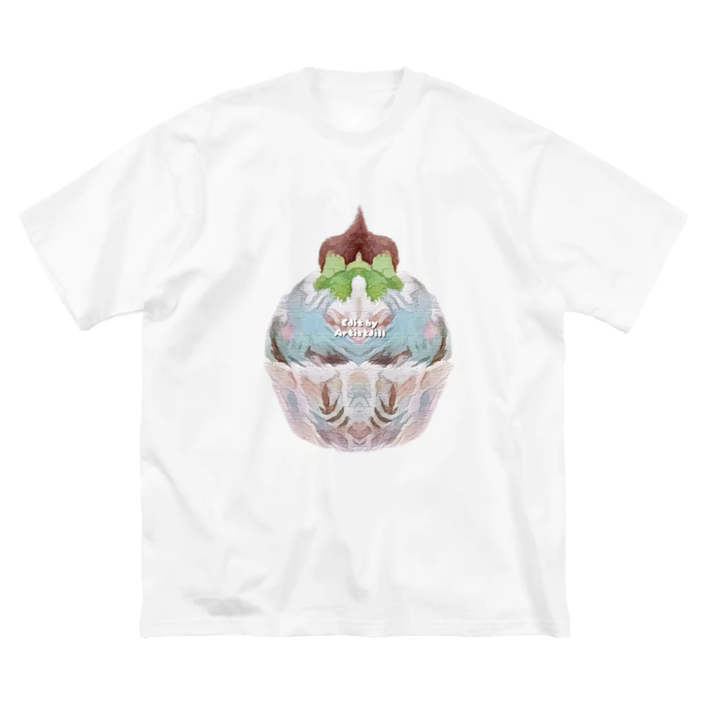 【ホラー専門店】ジルショップの桜チョコミントスイーツ❷ Big T-Shirt