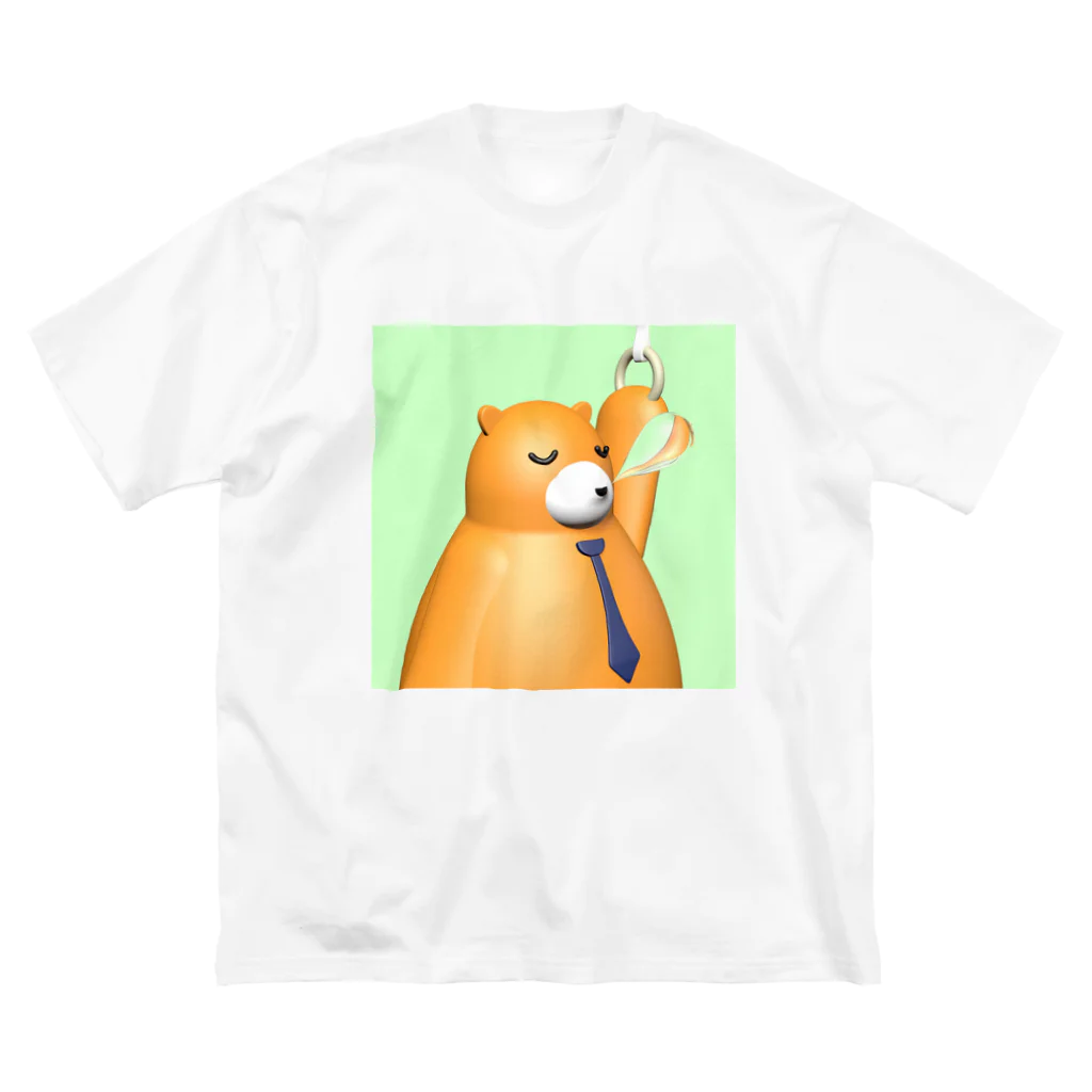 FUJIOKA FACTORYのSleepy bear "dozy" #2 ビッグシルエットTシャツ