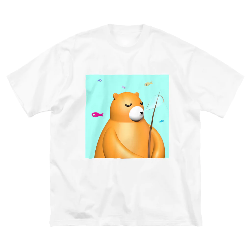 FUJIOKA FACTORYのSleepy bear "dozy" #3 ビッグシルエットTシャツ