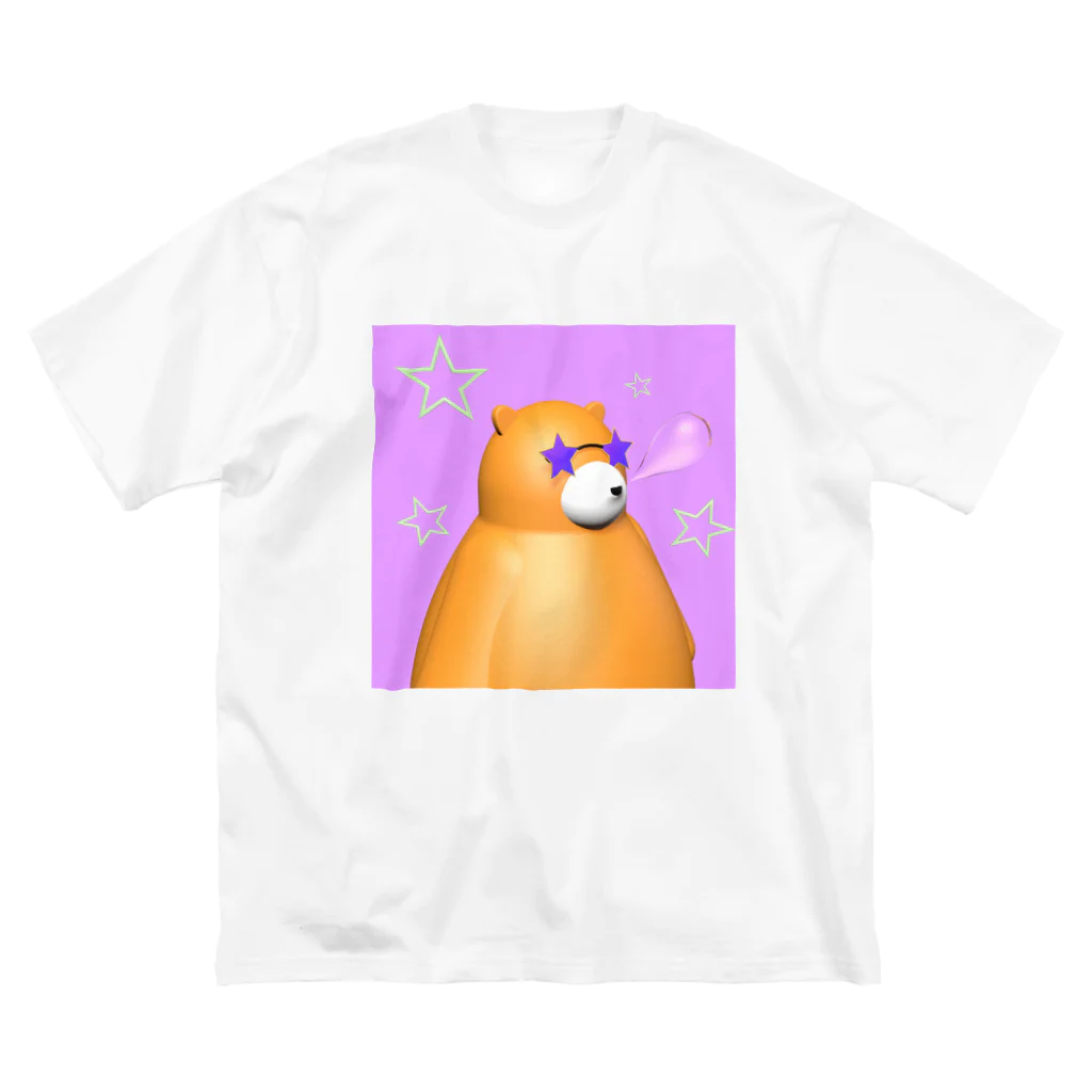 FUJIOKA FACTORYのSleepy bear "dozy" #4 ビッグシルエットTシャツ