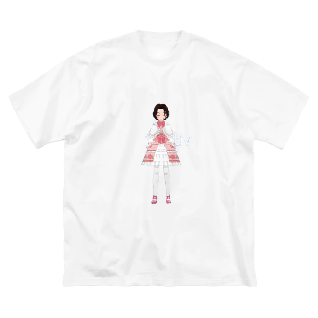 コラボ商品店の新しいエモモ商品 Big T-Shirt