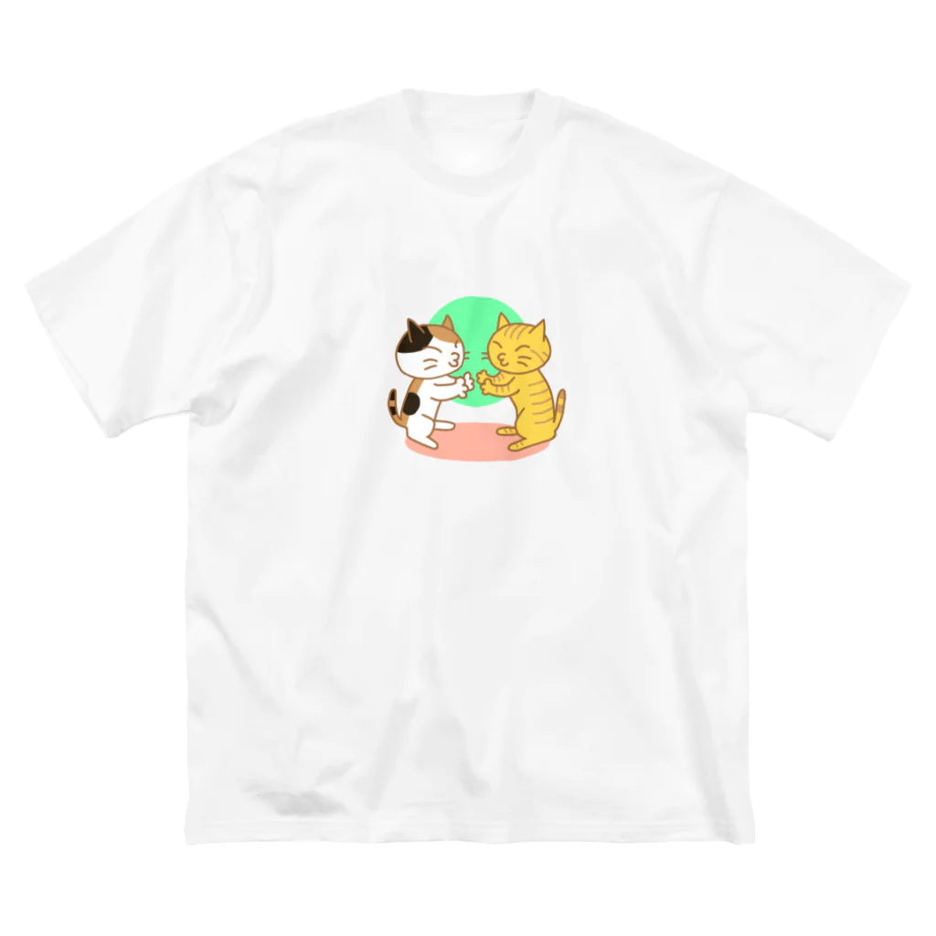 SHOP ベアたんのねこちゅー ビッグシルエットTシャツ