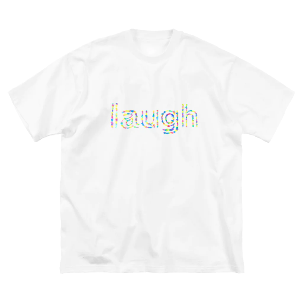 ハチカラのlaugh ビッグシルエットTシャツ