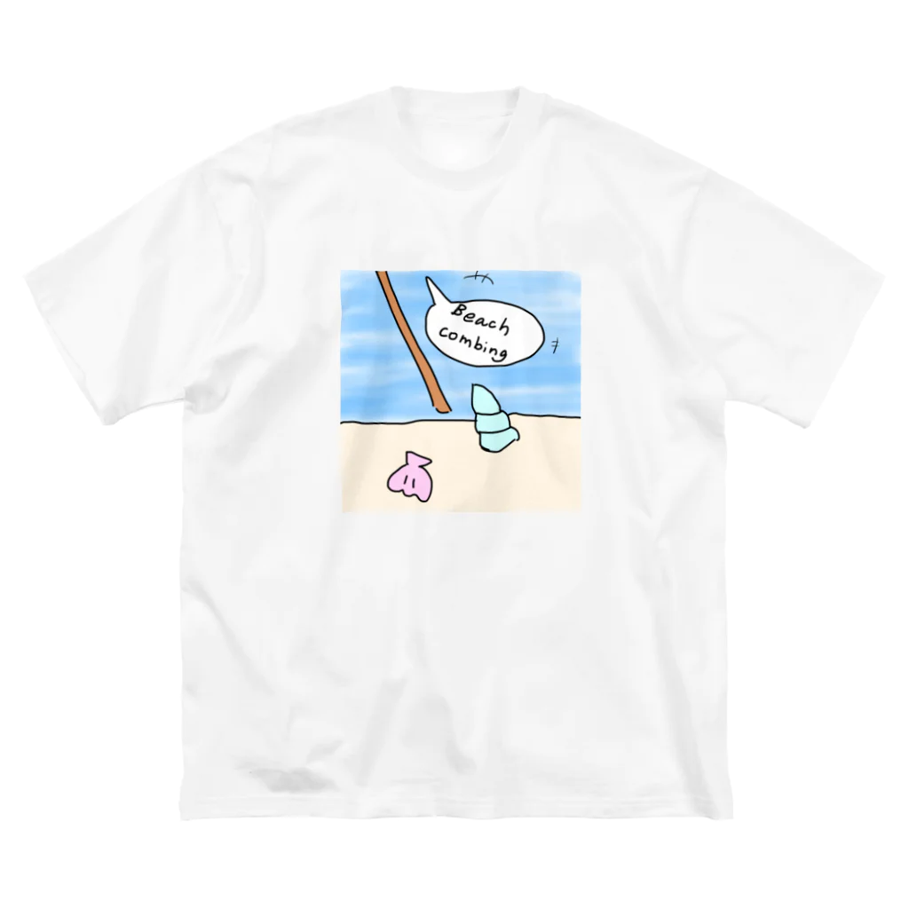 Opapanのビーチコーミング ビッグシルエットTシャツ