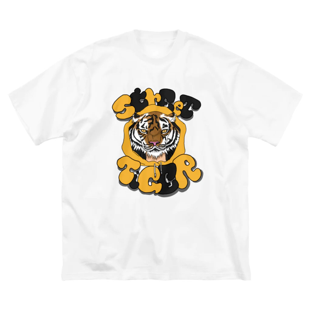 Animal baseのStrEeT TiGER「BIG-T」 ビッグシルエットTシャツ