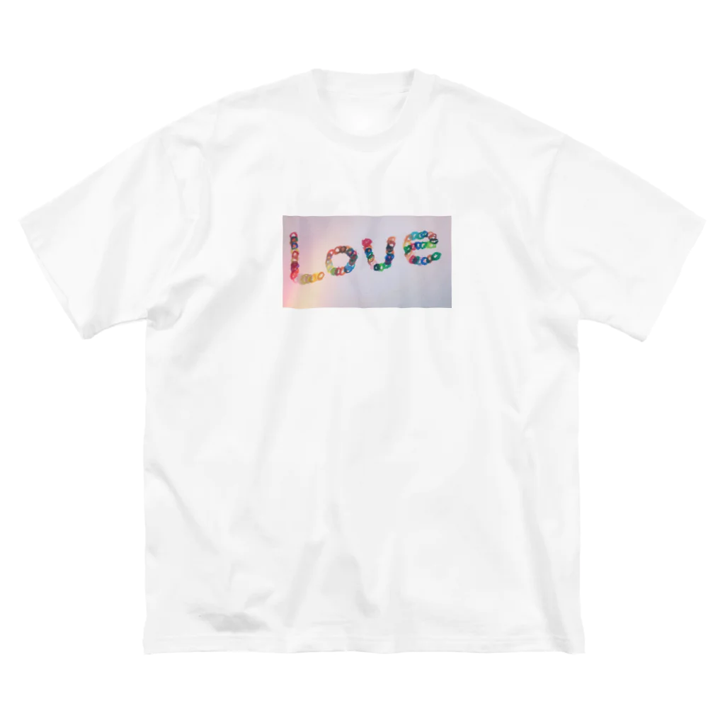 あんこ(みたらしあんこ)のLOVE🧡 ビッグシルエットTシャツ