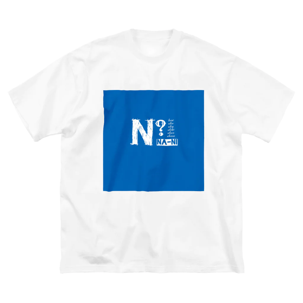 N?のN?  ロゴT パターンK ビッグシルエットTシャツ