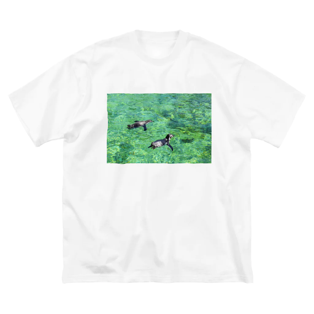 天秤座のペンギンといっしょ ビッグシルエットTシャツ