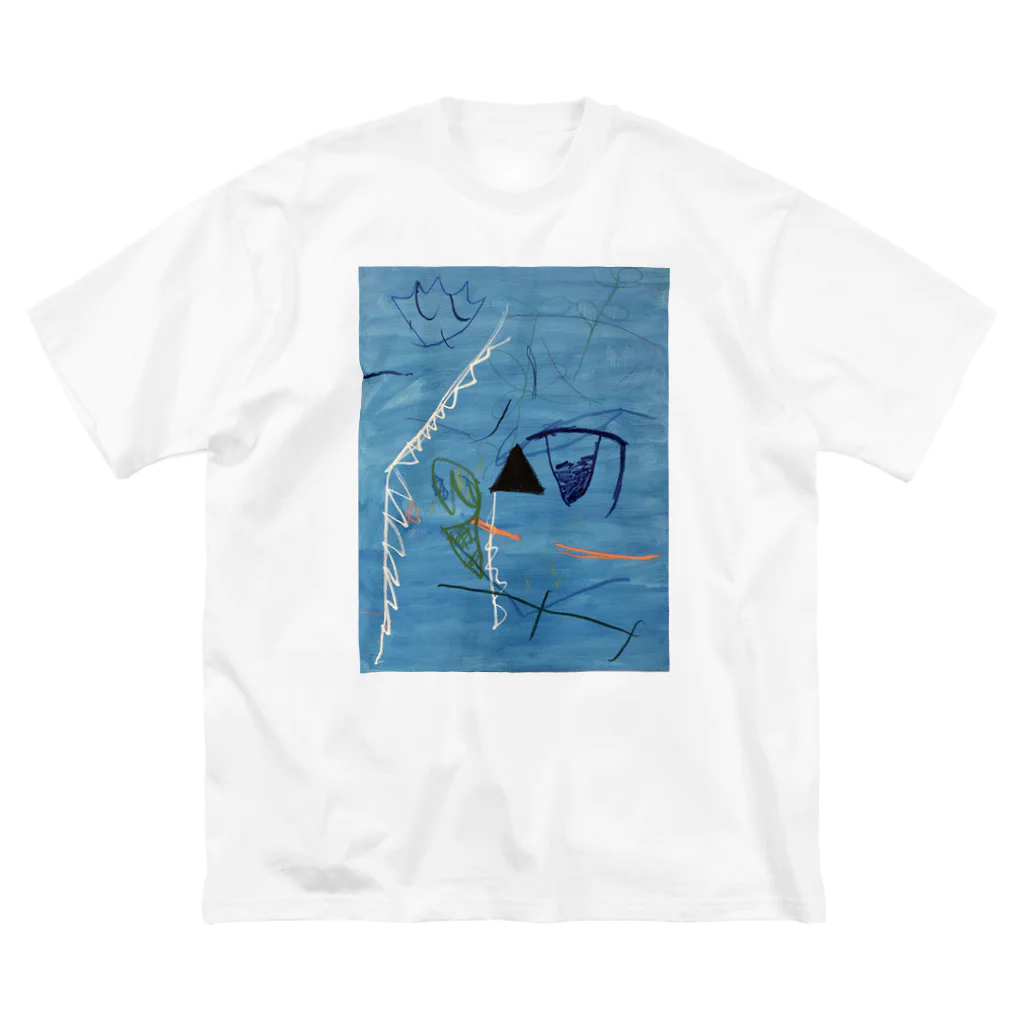 1990 shopのSky ビッグシルエットTシャツ