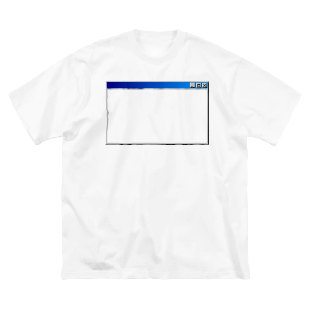 院試解くよのwindow ビッグシルエットTシャツ