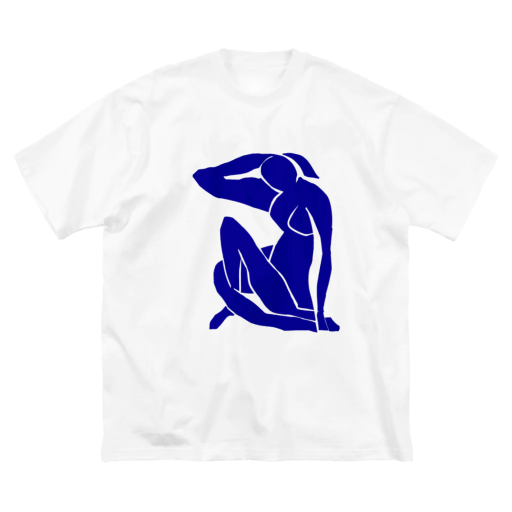 owm/omwのブルーヌードIIT(マティス) ビッグシルエットTシャツ