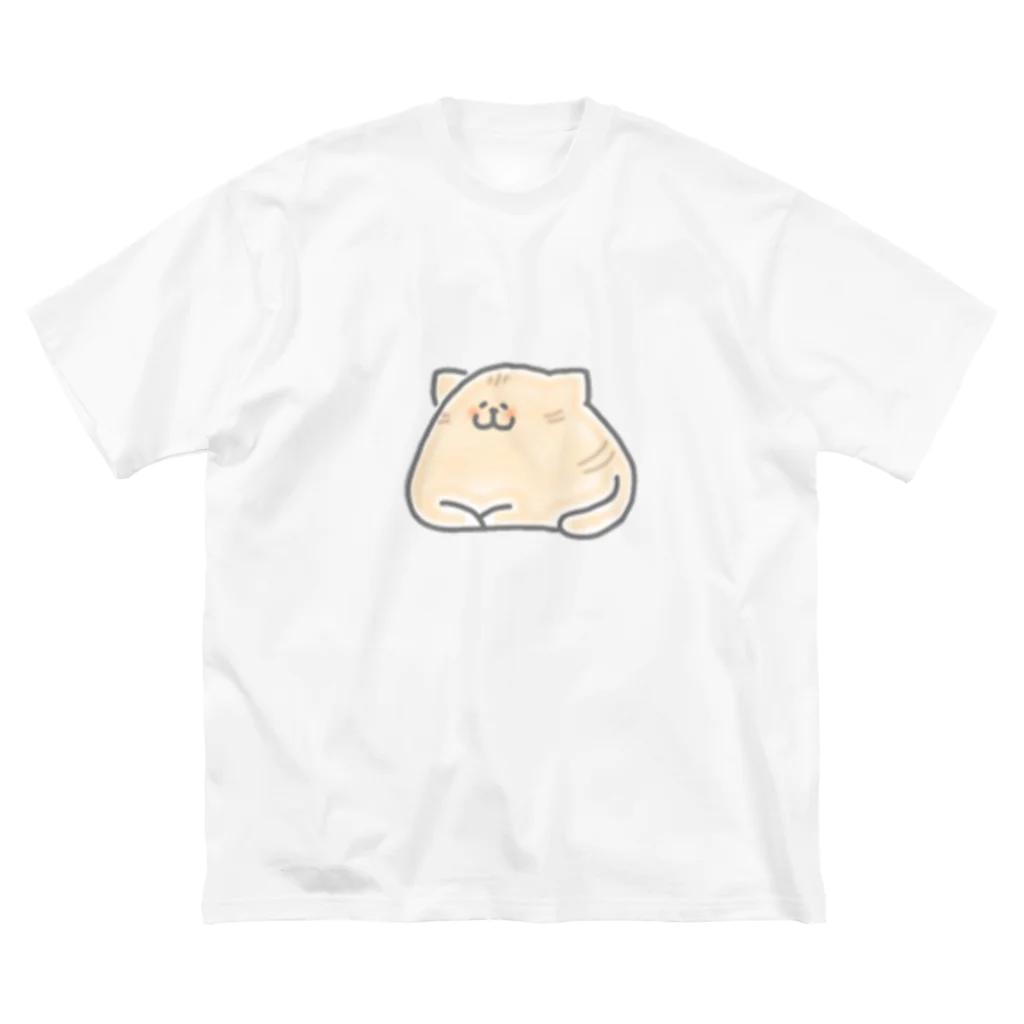 しろかっぺのしろかっぺ ニャングッズ ビッグシルエットTシャツ