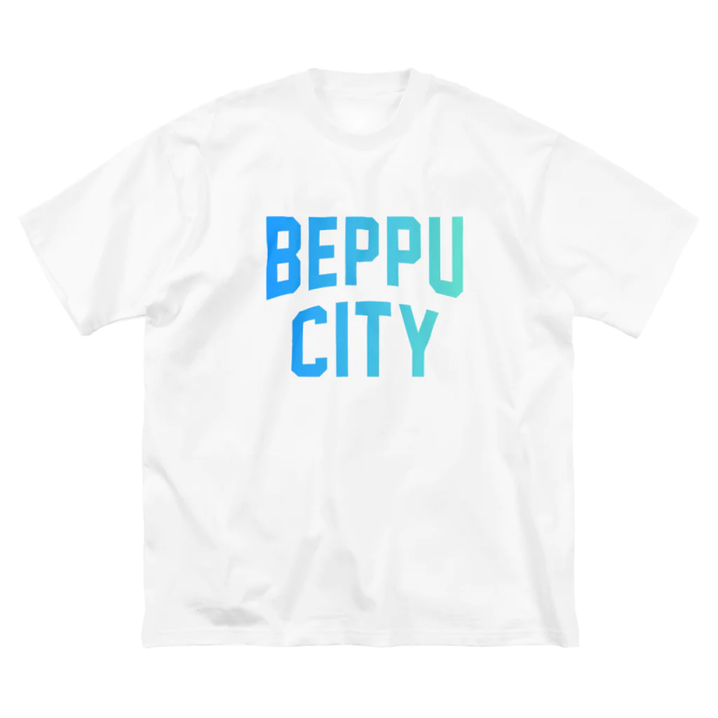 JIMOTOE Wear Local Japanの別府市 BEPPU CITY ビッグシルエットTシャツ